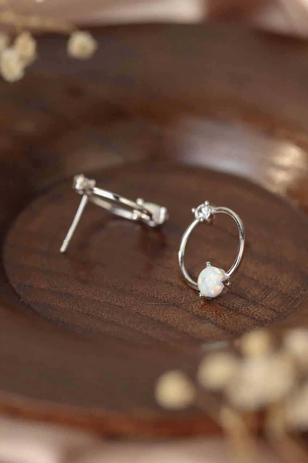 New Beginnings Opal Earrings Opal - Tophatter Daily Deals